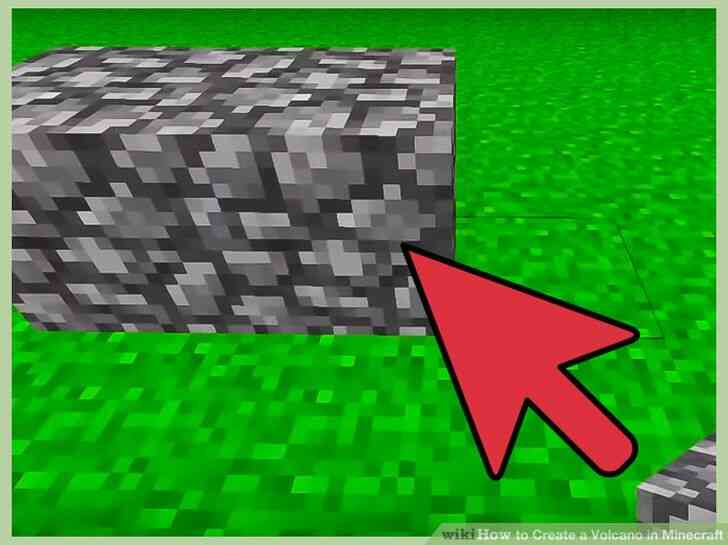 Image intitulée Créer un Volcan dans Minecraft Étape 2
